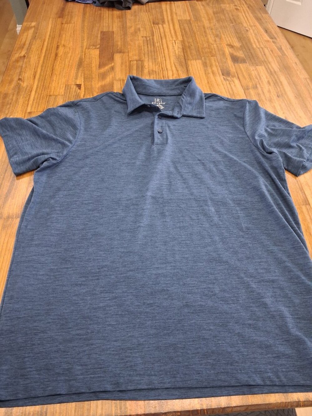 Mens GEORGE polo shirt size Large
